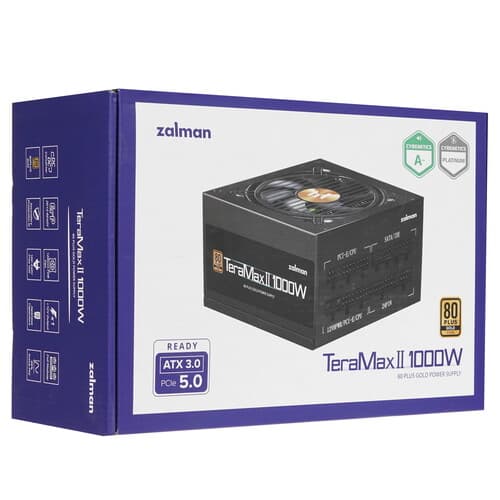 Блок питания ZALMAN TeraMax II 1000W [ZM1000-TMX2] черный thumb 9