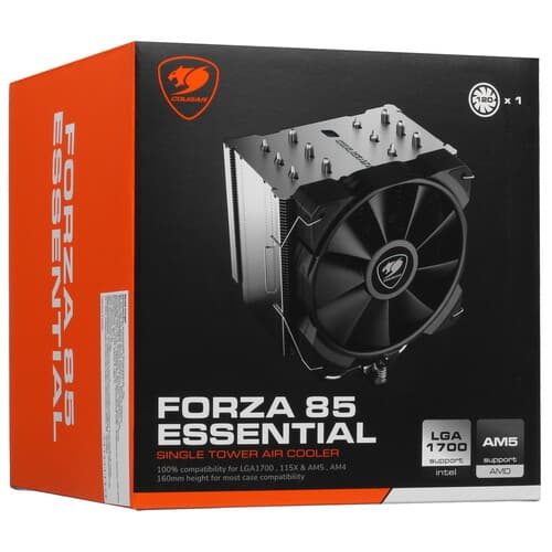 Cougar Кулер для процессора Cougar Forza 85 Essential [CGR-FZAE85] черный, фото 10
