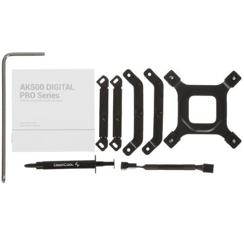 DEEPCOOL Кулер для процессора DEEPCOOL AK500 DIGITAL PRO [R-AK500-BKAPMN-G] черный, фото 10