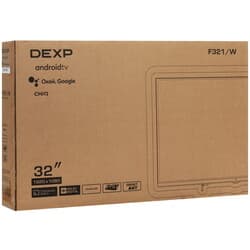 DEXP 32" (81 см) Телевизор DEXP F321 белый, фото 12
