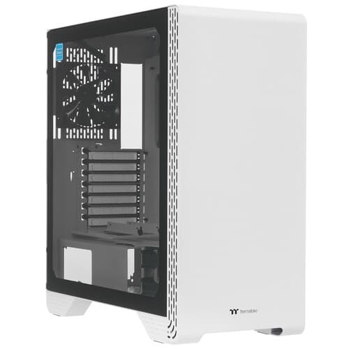Корпус Thermaltake S300 Tempered Glass Snow Edition [CA-1P5-00M6WN-00] белый thumb 1