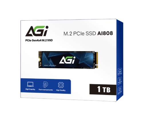 1000 ГБ M.2 NVMe накопитель AGI AI808 [AGI1T0G80AI808] thumb 2