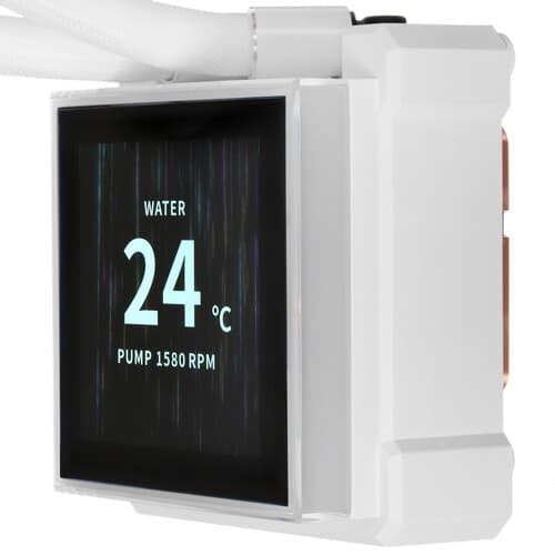 Система охлаждения LIAN LI HYDROSHIFT II LCD-S 360TL  белая thumb 4