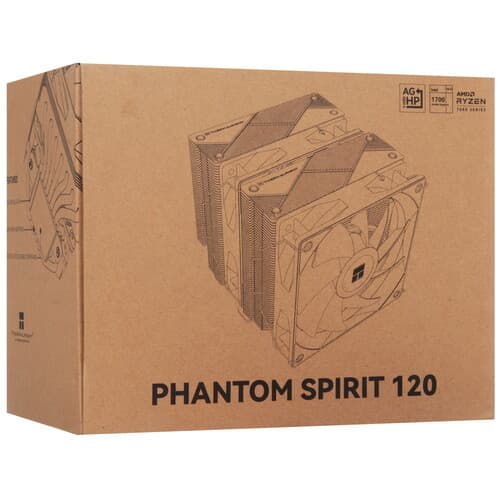 Thermalright Кулер для процессора Thermalright Phantom Spirit 120 [PS120] черный, фото 11