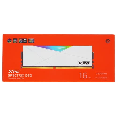 XPG (ADATA) Оперативная память ADATA XPG SPECTRIX D50 RGB [AX4U320016G16A-SW50] 16 ГБ, фото 4