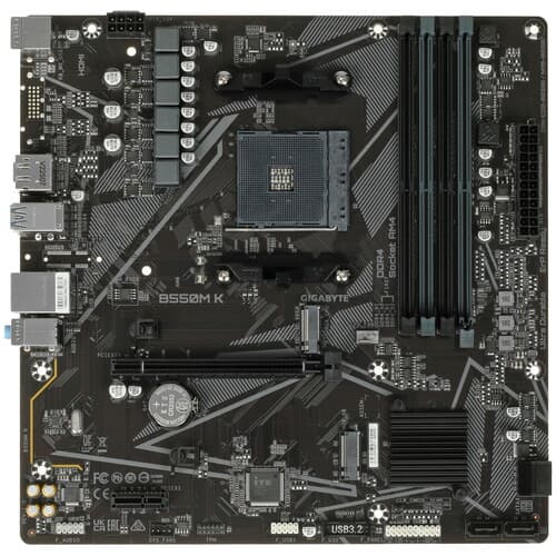 Материнская плата GIGABYTE B550M K thumb 1