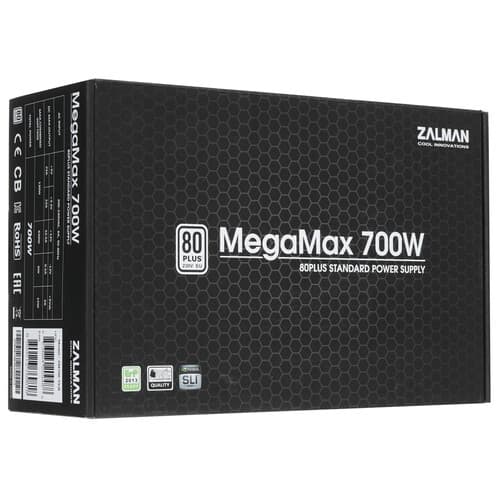 Блок питания ZALMAN MegaMax (TXll) 700W [ZM700-TXII] черный thumb 6