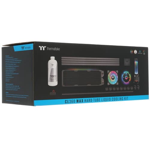 Комплект для сборки СЖО Thermaltake Pacific CL360 Max D5 Hard Tube Water Cooling Kit черная thumb 20
