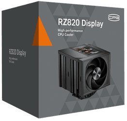 Кулер для процессора PCCooler RZ820 Display [RZ820-BKNWNY-GL] черный thumb 8