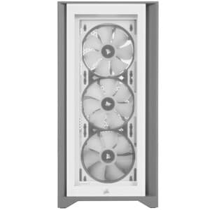 Корпус Corsair iCUE 4000X RGB [CC-9011205-CN] белый thumb 3