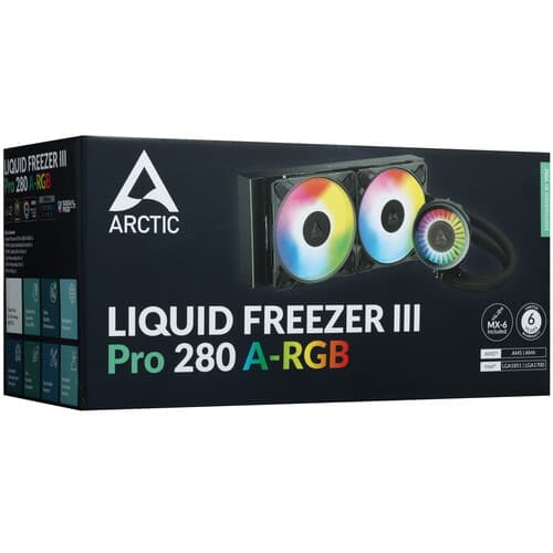 Система охлаждения ARCTIC Liquid Freezer III Pro 280 A-RGB черная thumb 12