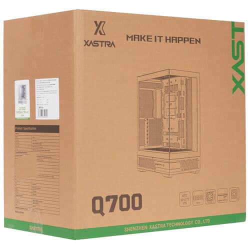 Корпус XASTRA Q700 [Q700-7FM12A-C10-UC-WH] белый thumb 15