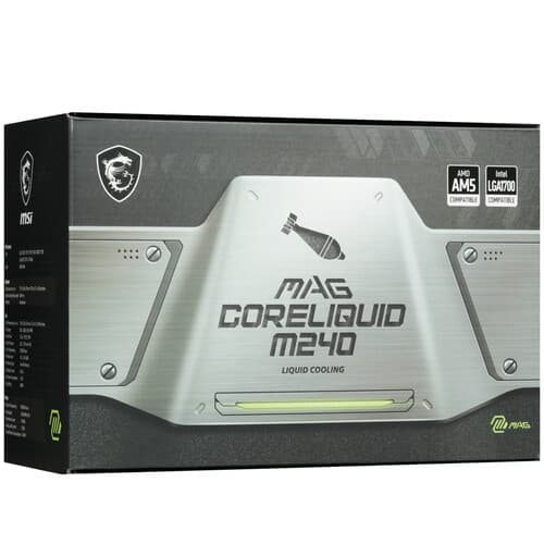 Система охлаждения MSI MAG CORELIQUID M240 черная thumb 11