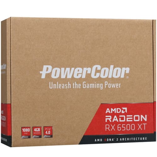 PowerColor Видеокарта PowerColor AMD Radeon RX 6500 XT ITX [AXRX 6500XT 4GBD6-DH], фото 9
