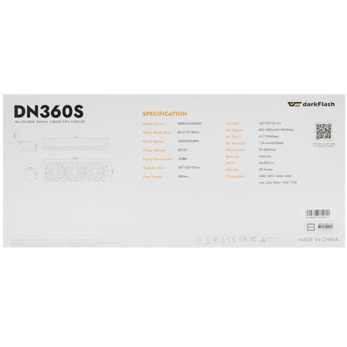 Система охлаждения DarkFlash DN360S  белая thumb 9