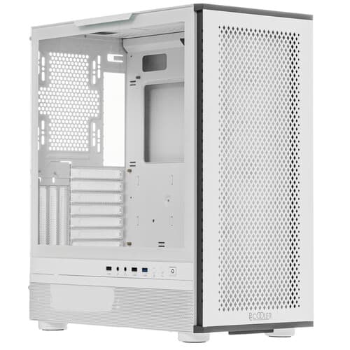 Корпус PCCooler ME200 MESH WH [C3-A520WHP3-GL] белый thumb 2