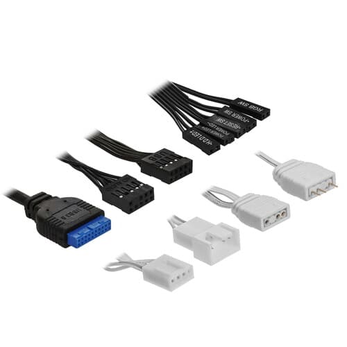 Корпус PCCooler ME200 MESH WH [C3-A520WHP3-GL] белый thumb 13