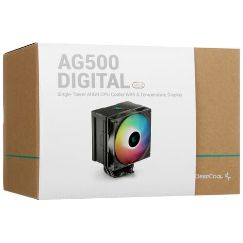 DEEPCOOL Кулер для процессора DEEPCOOL AG500 DIGITAL ARGB [R-AG500-BKADMN-G-1] черный, фото 12