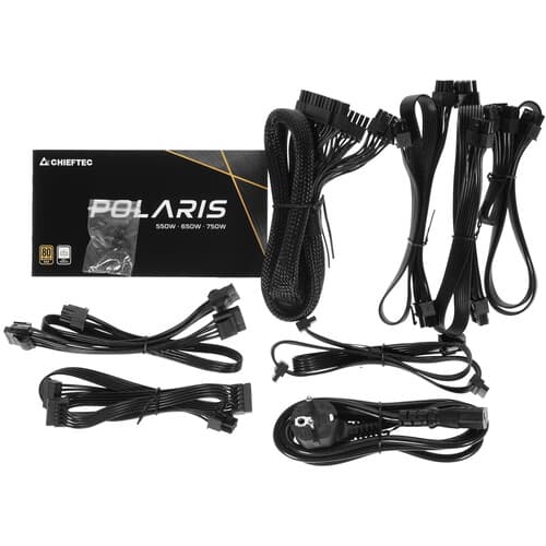 Блок питания Chieftec POLARIS 650W [PPS-650FC] черный thumb 5
