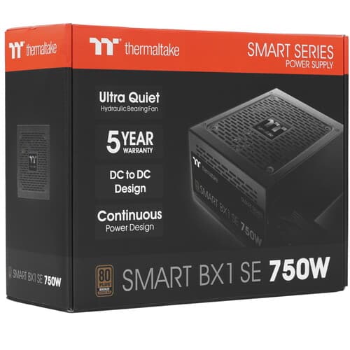 Блок питания Thermaltake Smart BX1 SE 750W [PS-SPD-0750NNSABE-2] черный thumb 8