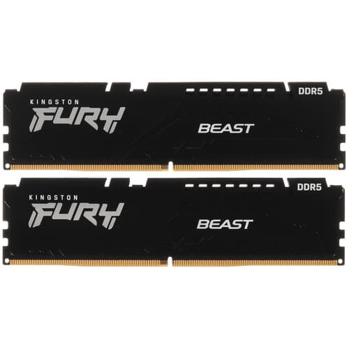 Kingston FURY Оперативная память Kingston FURY Beast Black [KF556C36BBE2K2-64] 64 ГБ