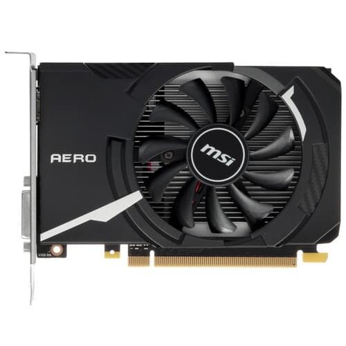 MSI Видеокарта MSI GeForce GT 1030 AERO ITX OC [GeForce GT 1030 AERO ITX 4GD4 OC]