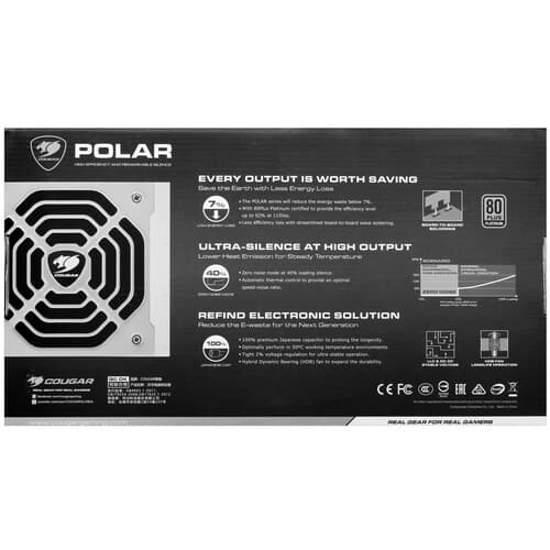 Блок питания Cougar POLAR 1200 [31PL120001P01] белый thumb 7