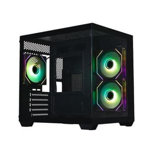 Корпус XASTRA QW400M [QW400M-3FM12A-C6-AC] черный thumb 2