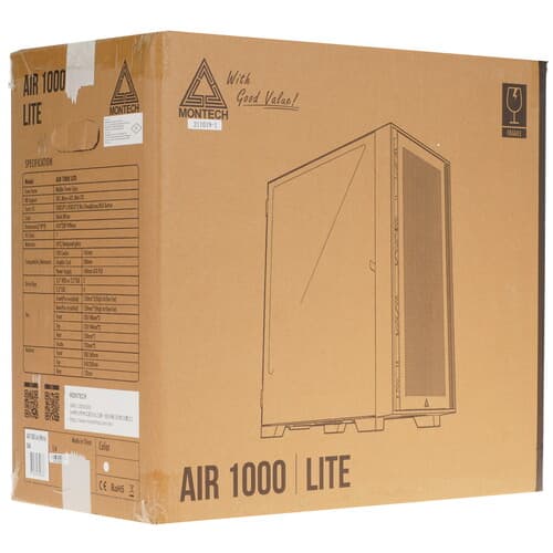 Корпус MONTECH AIR 1000 LITE [AIR 1000 LITE (W)] белый thumb 15