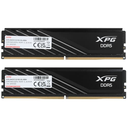 XPG (ADATA) Оперативная память ADATA XPG Lancer Blade [AX5U6400C3216G-DTLABBK] 32 ГБ, фото 2