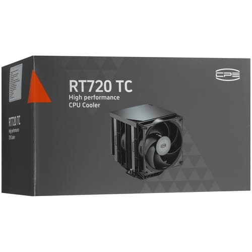 PCCooler Кулер для процессора PCCooler RT720 TC BK [RT720TC-BKNWYX-GL] черный, фото 11