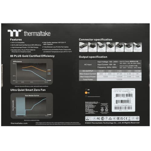 Блок питания Thermaltake Toughpower GF A3 Snow 1050W - TT Premium Edition [PS-TPD-1050FNFAGE-N] белый thumb 9
