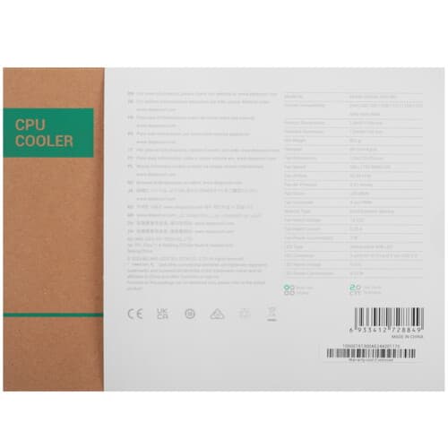DEEPCOOL Кулер для процессора DEEPCOOL AK400 DIGITAL PRO WH [R-AK400-WHAPMN-G] белый, фото 11