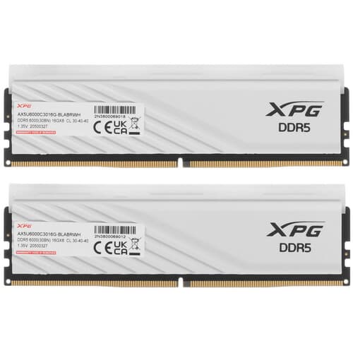XPG (ADATA) Оперативная память ADATA XPG Lancer Blade RGB [AX5U6000C3016G-DTLABRWH] 32 ГБ, фото 3