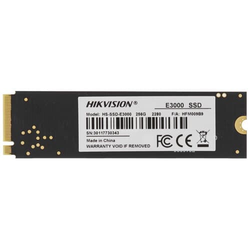 256 ГБ M.2 NVMe накопитель Hikvision E3000 [HS-SSD-E3000/256G] thumb 2