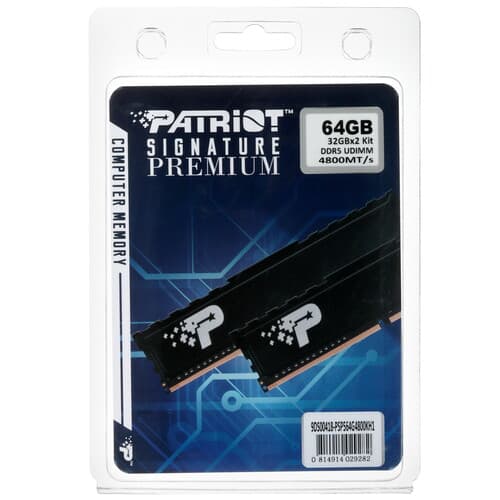 Patriot Memory Оперативная память Patriot Signature Premium [PSP564G4800KH1] 64 ГБ, фото 3