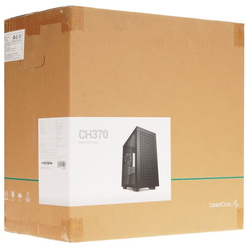Корпус DEEPCOOL CH370 [R-CH370-BKNAM1-G-1] черный thumb 15