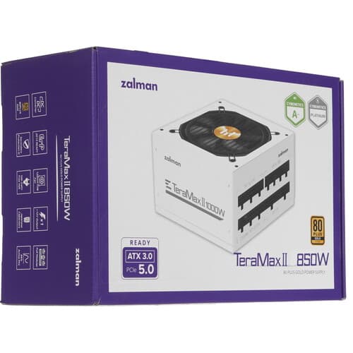Блок питания ZALMAN TeraMax II 850W WHITE [ZM850-TMX2 WH] белый thumb 8