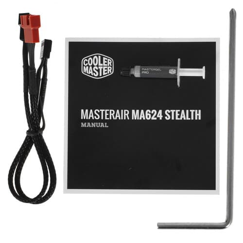 CoolerMaster Кулер для процессора Cooler Master MasterAir MA624 Stealth [LGA1700] [MAM-D6PS-314PK-R1] черный, фото 9