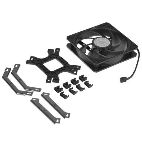 CoolerMaster Кулер для процессора Cooler Master MasterAir MA624 Stealth [LGA1700] [MAM-D6PS-314PK-R1] черный, фото 8