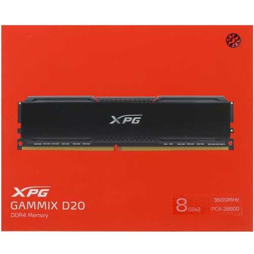 XPG (ADATA) Оперативная память ADATA XPG GAMMIX D20 [AX4U36008G18I-DCBK20] 16 ГБ, фото 4