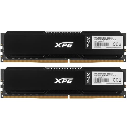 XPG (ADATA) Оперативная память ADATA XPG GAMMIX D20 [AX4U36008G18I-DCBK20] 16 ГБ, фото 2