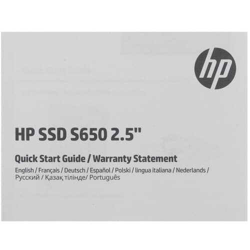 HP 240 ГБ 2.5" SATA накопитель HP S650 [345M8AA#ABB], фото 4