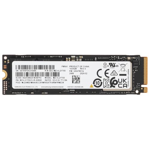 1024 ГБ M.2 NVMe накопитель Samsung PM9A1 [MZVL21T0HCLR-00B00] thumb 1