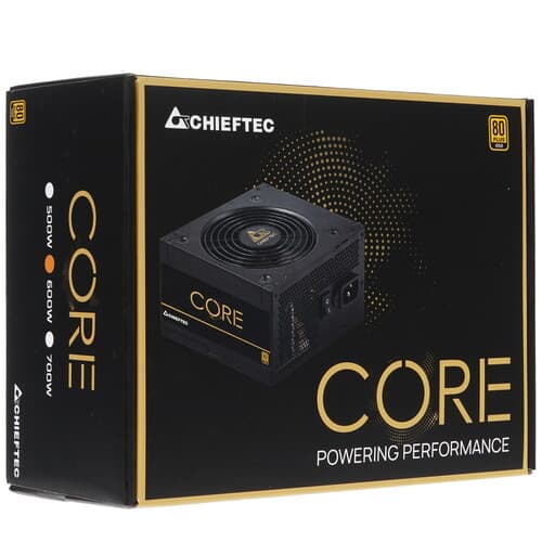 Блок питания Chieftec CORE 600W [Core BBS-600S] черный thumb 6