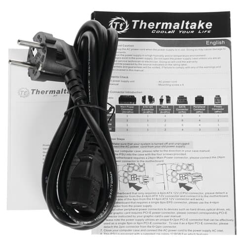 Блок питания Thermaltake Smart BX1 550W [SPD-550AH2NKB-2] черный thumb 7