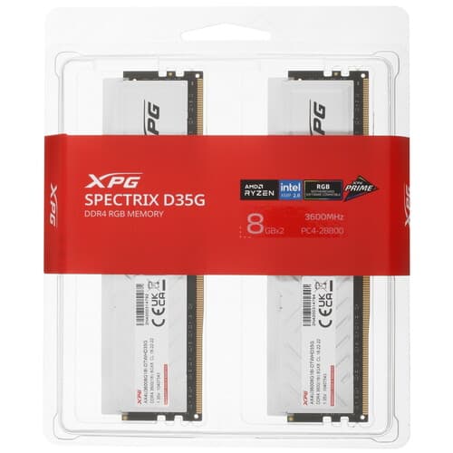 XPG (ADATA) Оперативная память ADATA XPG SPECTRIX D35G RGB [AX4U36008G18I-DTWHD35G] 16 ГБ, фото 4