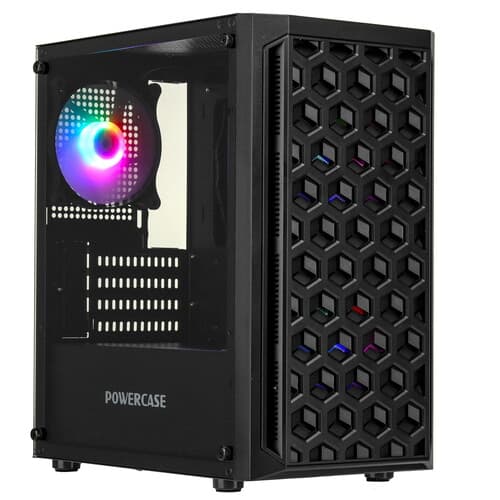 Корпус PowerCase Mistral Micro T3B [CMIMTB-L3] черный thumb 1