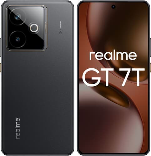 realme 6.8" Смартфон realme GT 7T 256 ГБ черный
