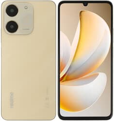 realme 6.74" Смартфон realme Note 70 128 ГБ золотистый